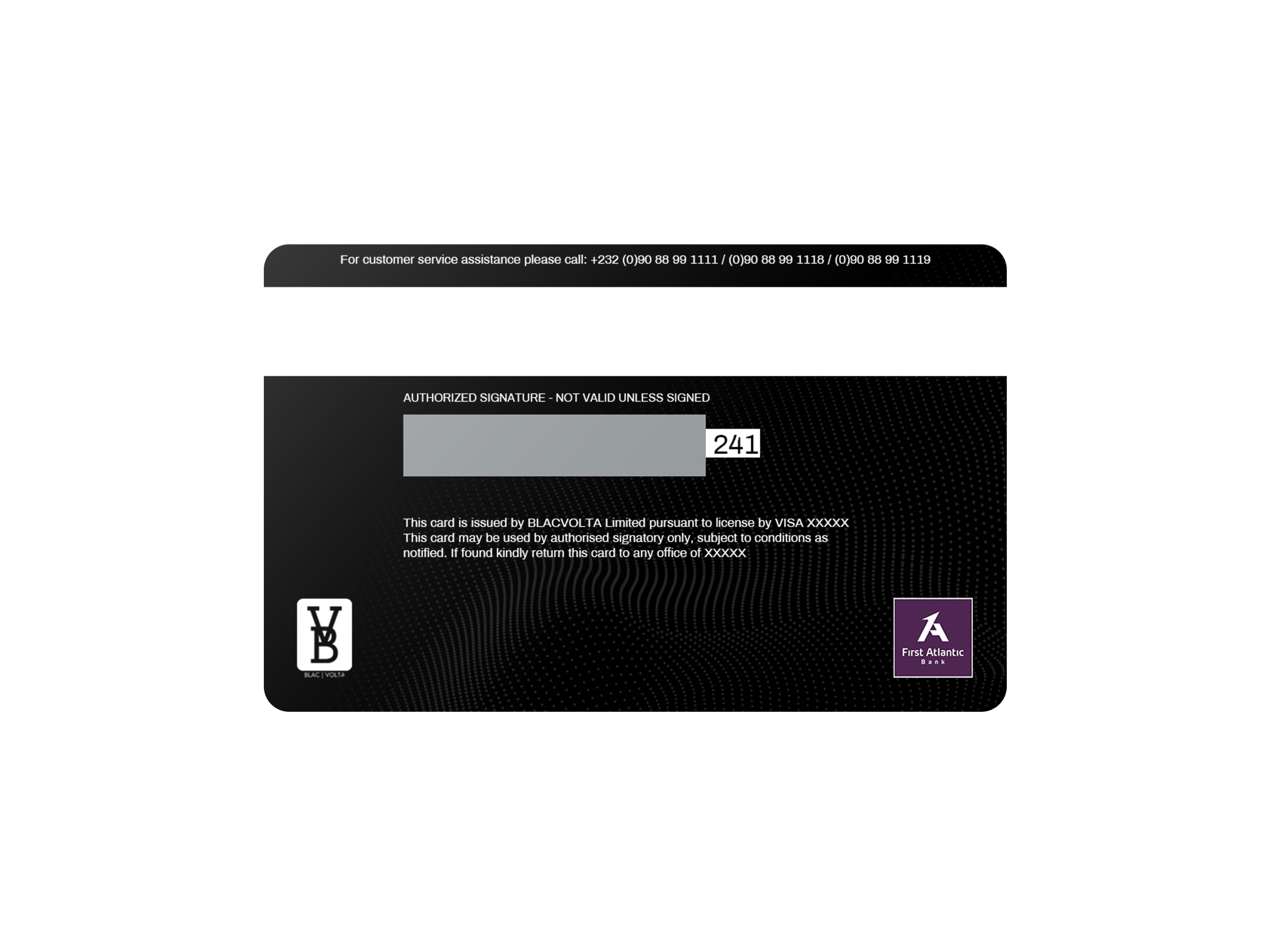 BlacVolta Lifestyle Card
